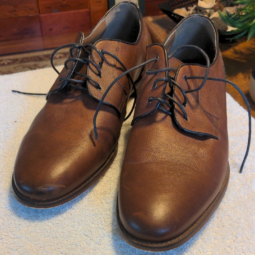 Brown Leather Men's Shoes